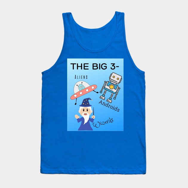 Big Three Tank Top by NerdySparkleGoth